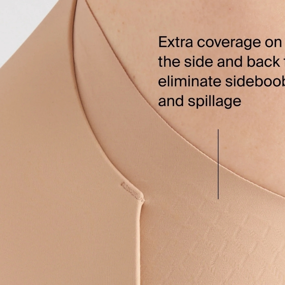 Knix Wingwoman Contour Wireless Bra Color Sand Size 5 New - Picture 5 of 14